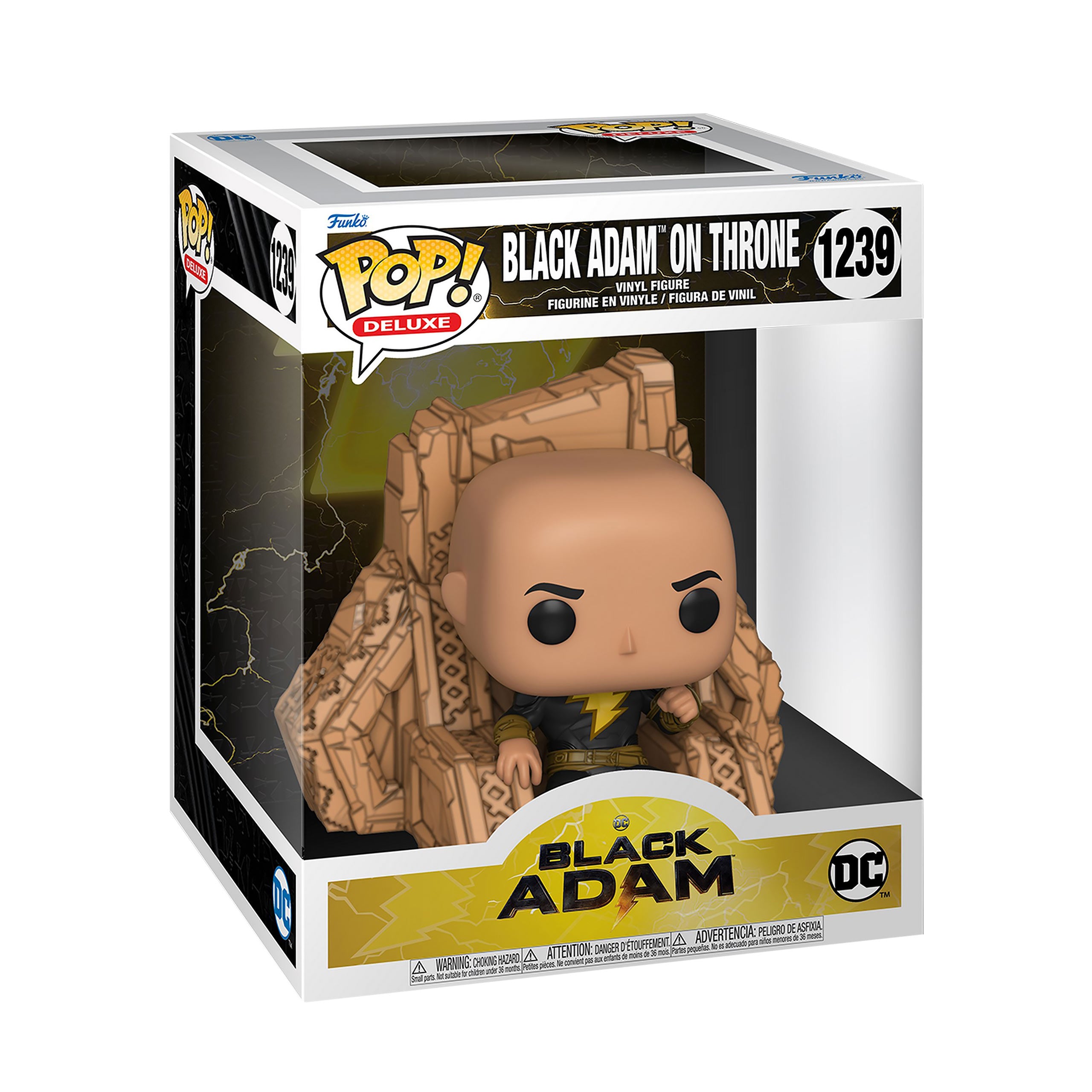 Immagine del prodotto Figura Funko Pop di Black Adam sul trono