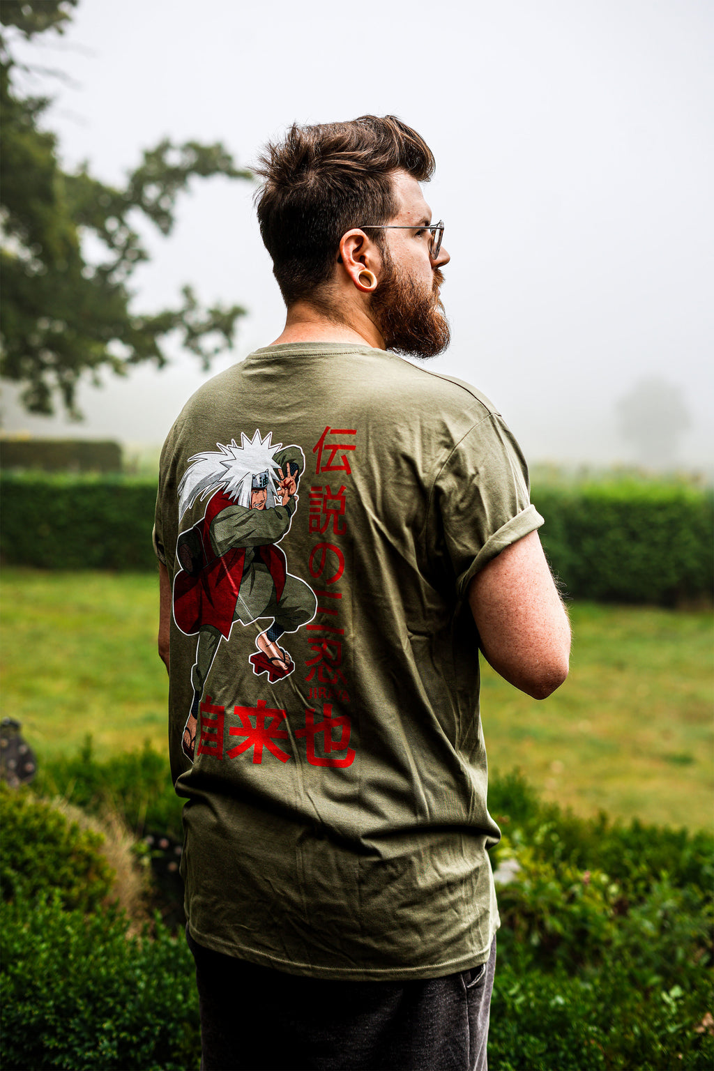 Immagine del prodotto Naruto - T-shirt Jiraya verde