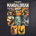 Immagine del prodotto T-shirt grigia con personaggi di The Mandalorian - Star Wars