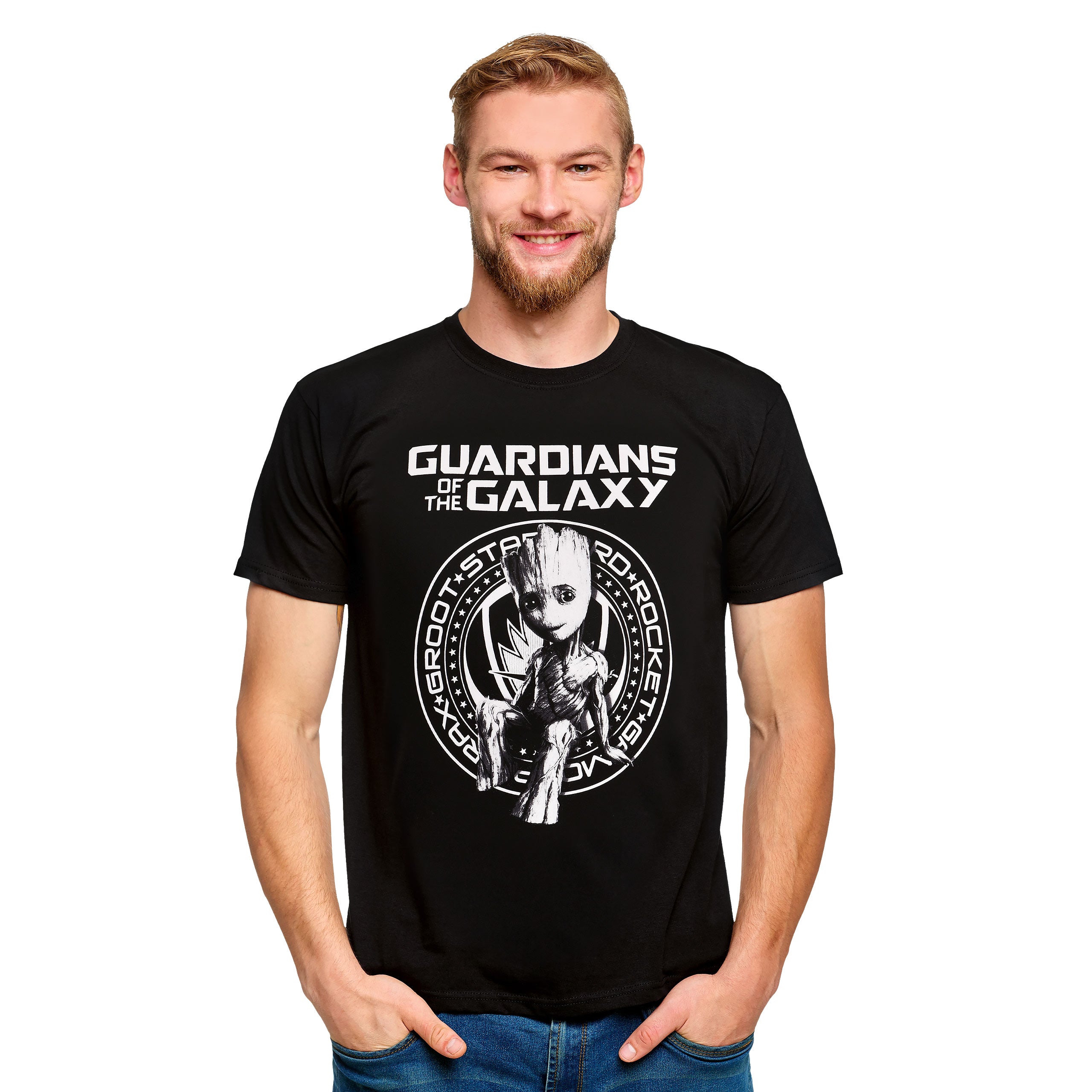 Immagine del prodotto Guardiani della Galassia - T-shirt Groot nera