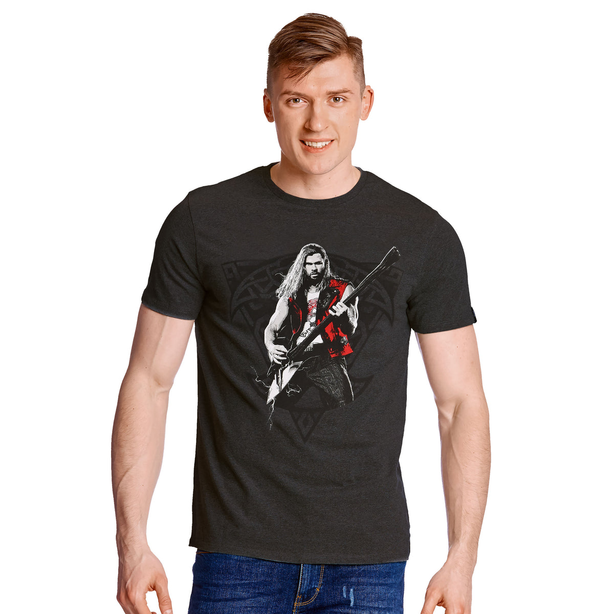 Immagine del prodotto Thor: Love and Thunder - T-shirt del personaggio grigia