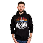 Immagine del prodotto Star Wars del 1977 Felpa Retro Nera