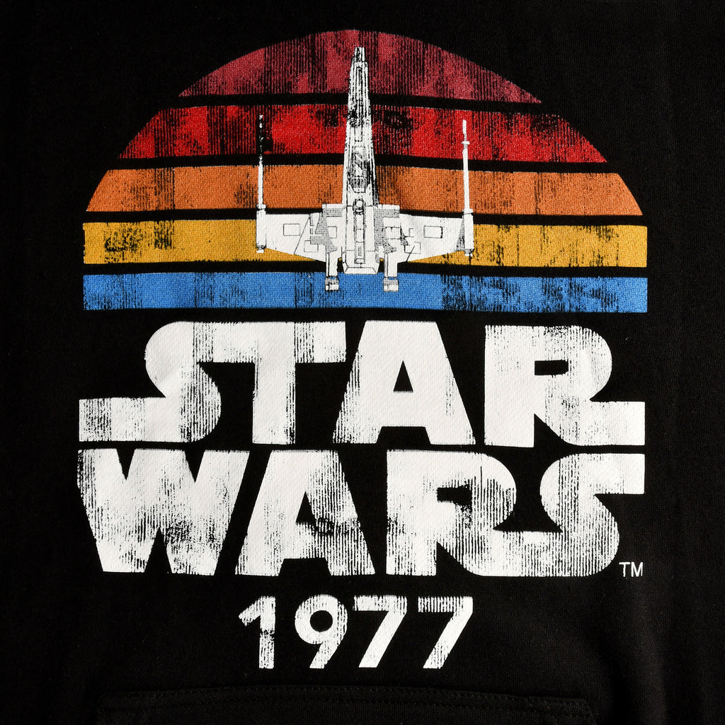 Immagine del prodotto Star Wars del 1977 Felpa Retro Nera
