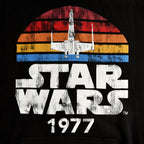 Immagine del prodotto Star Wars del 1977 Felpa Retro Nera