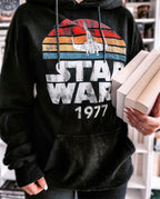 Immagine del prodotto Star Wars del 1977 Felpa Retro Nera