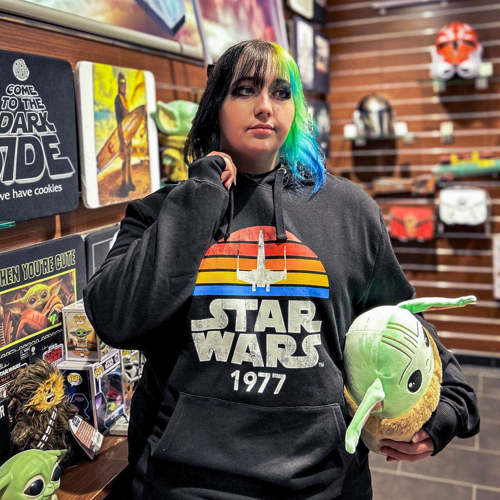 Immagine del prodotto Star Wars del 1977 Felpa Retro Nera