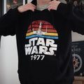 Immagine del prodotto Star Wars del 1977 Felpa Retro Nera