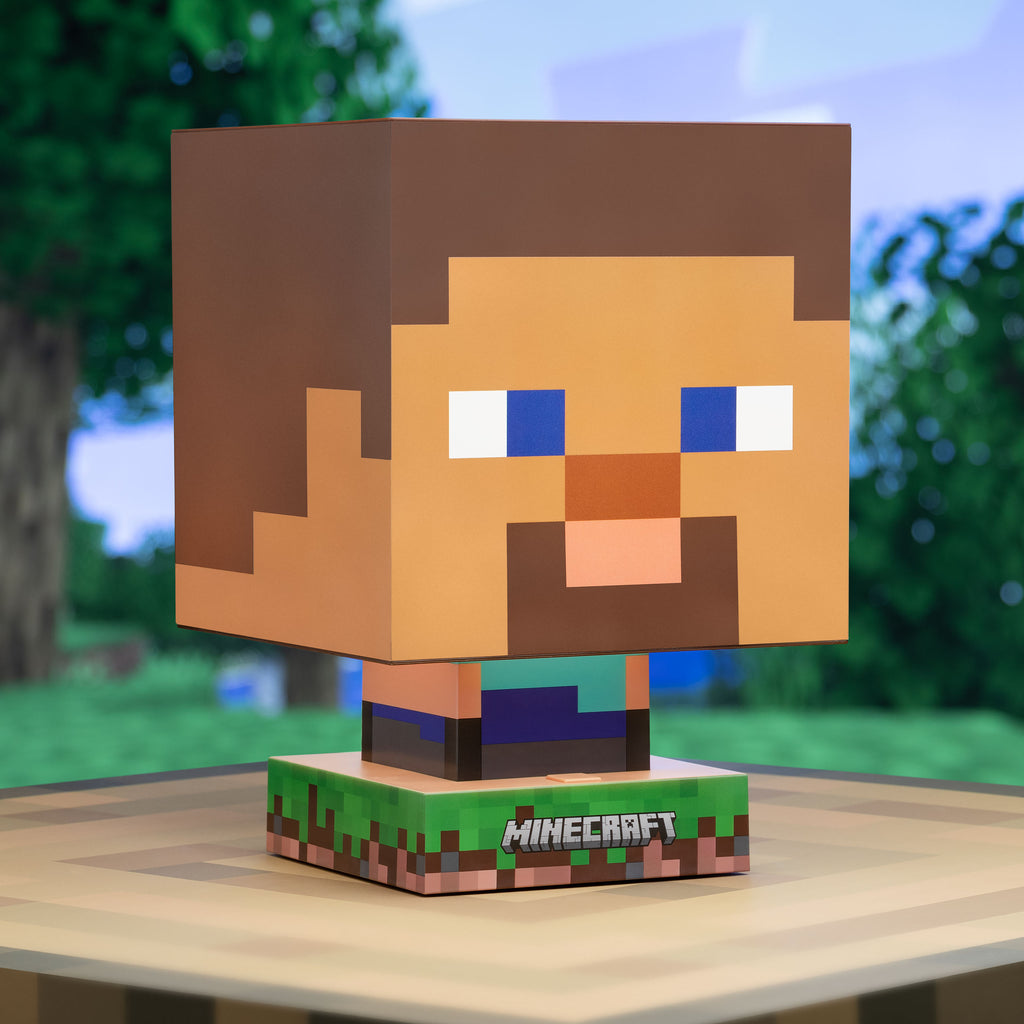 Product image Minecraft - Steve Icons 3D Table Lamp