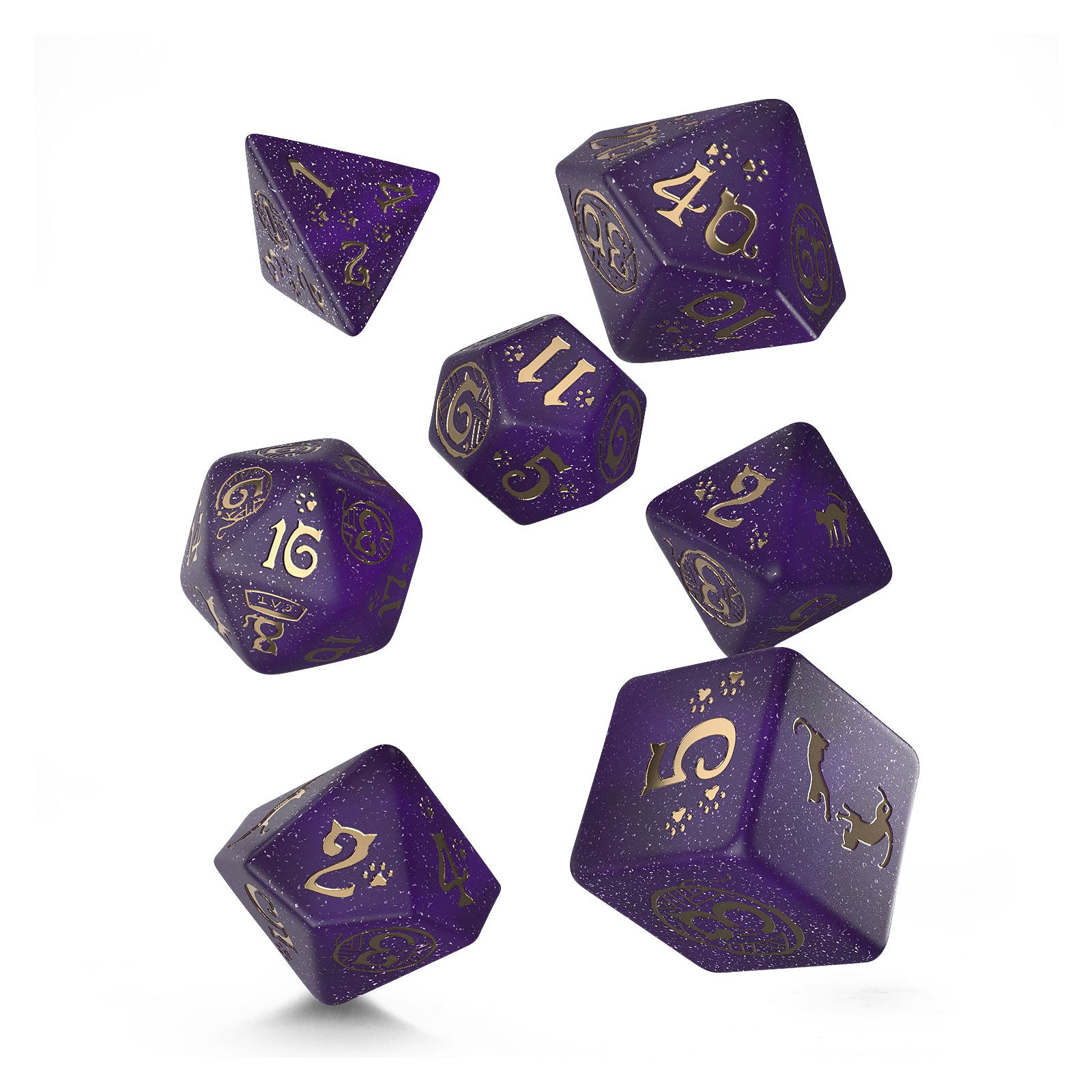 Immagine del prodotto Cats - Purrito RPG Set di Dadi 7 pezzi