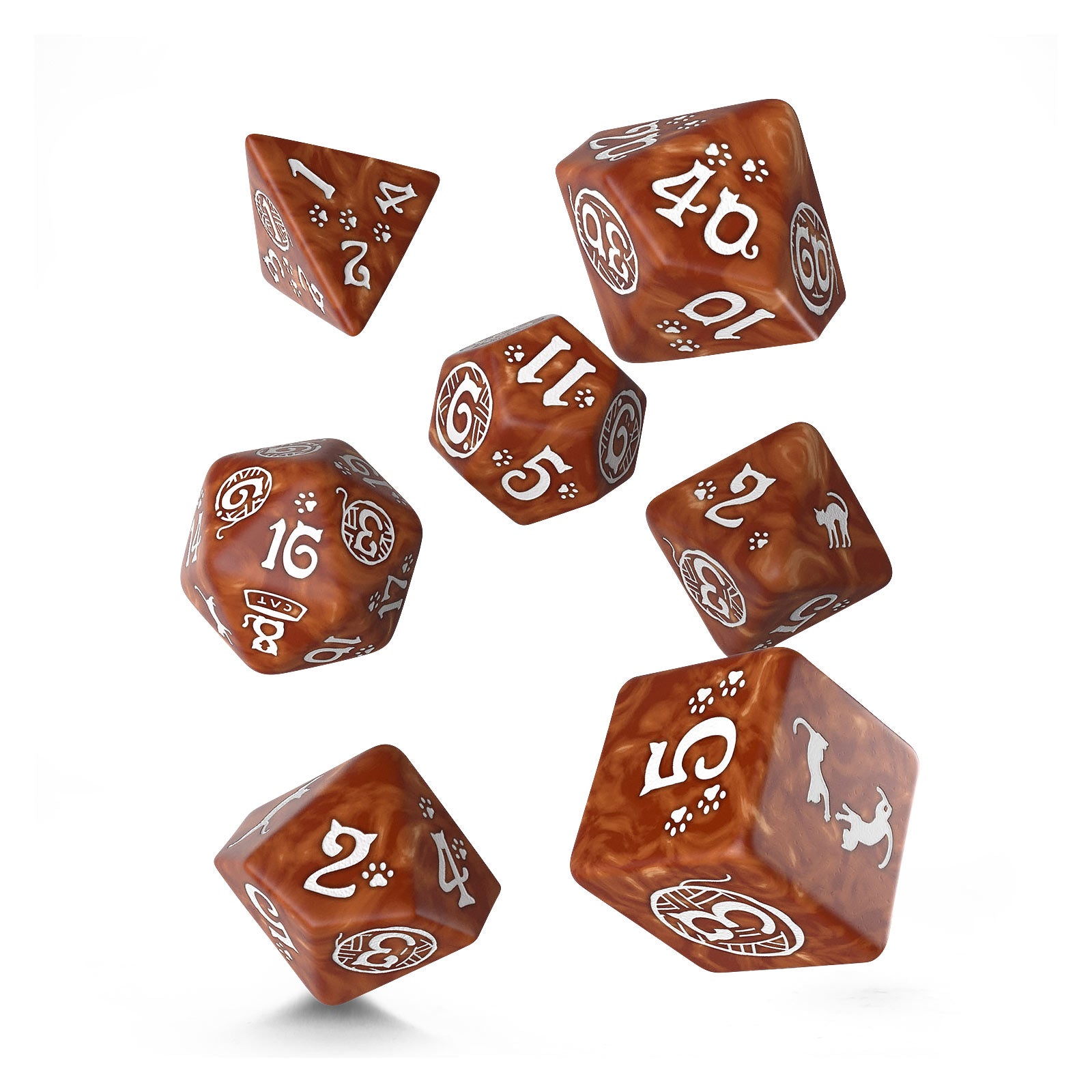 Immagine del prodotto Cats - Set di Dadi RPG Muffin 7 pezzi