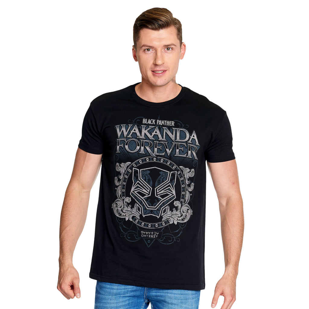 Immagine del prodotto Black Panther - T-shirt Wakanda Ornament nera