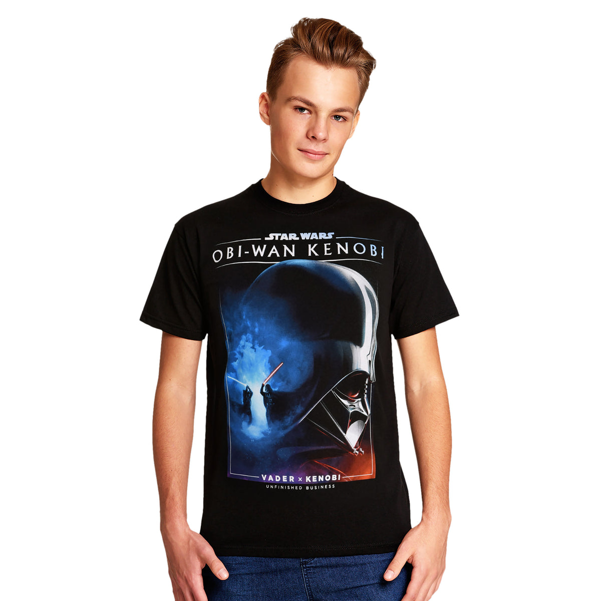 Immagine del prodotto Star Wars - T-shirt nera di Obi-Wan Kenobi Unfinished Business