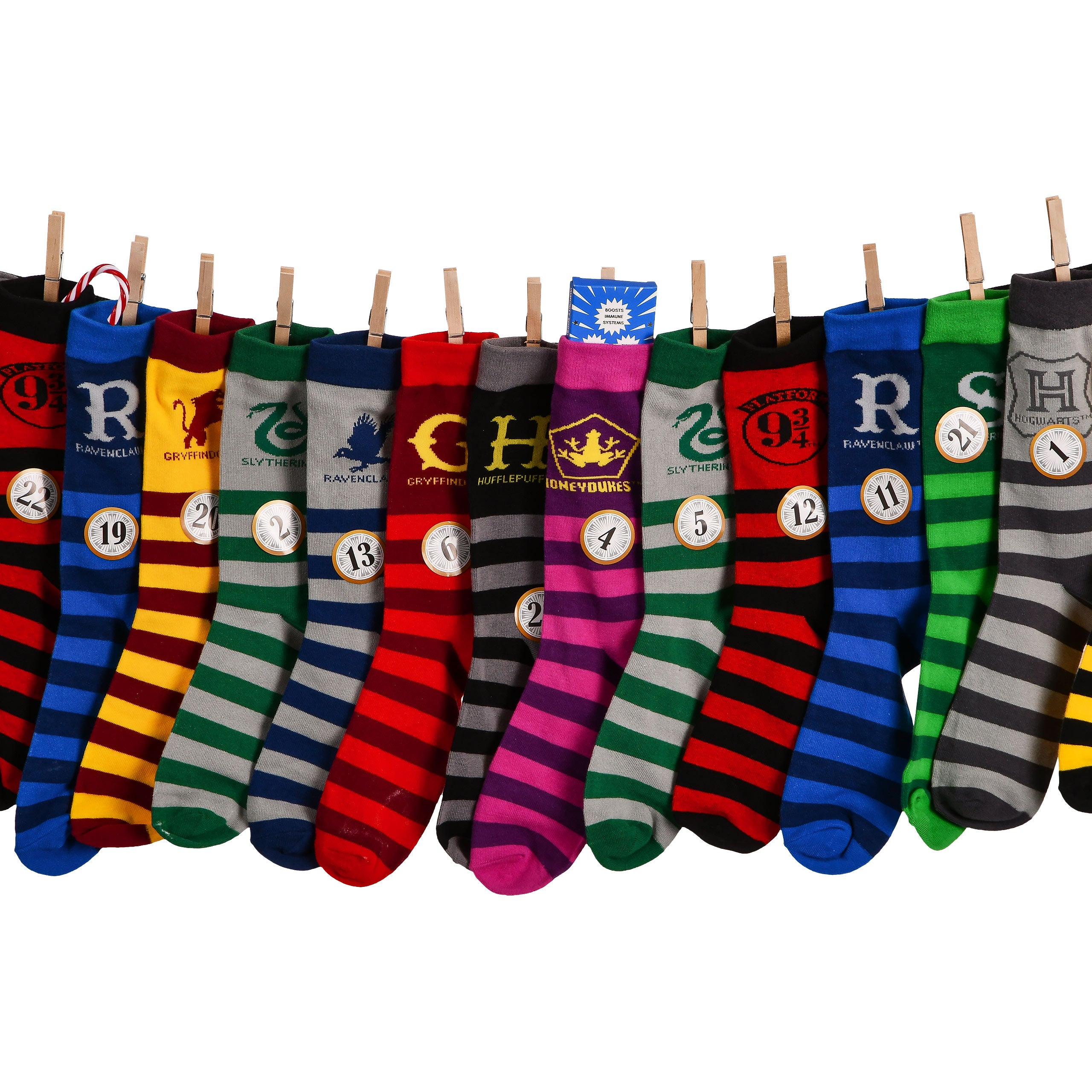 Immagine del prodotto Harry Potter - Calendario dell'Avvento di calze da riempire
