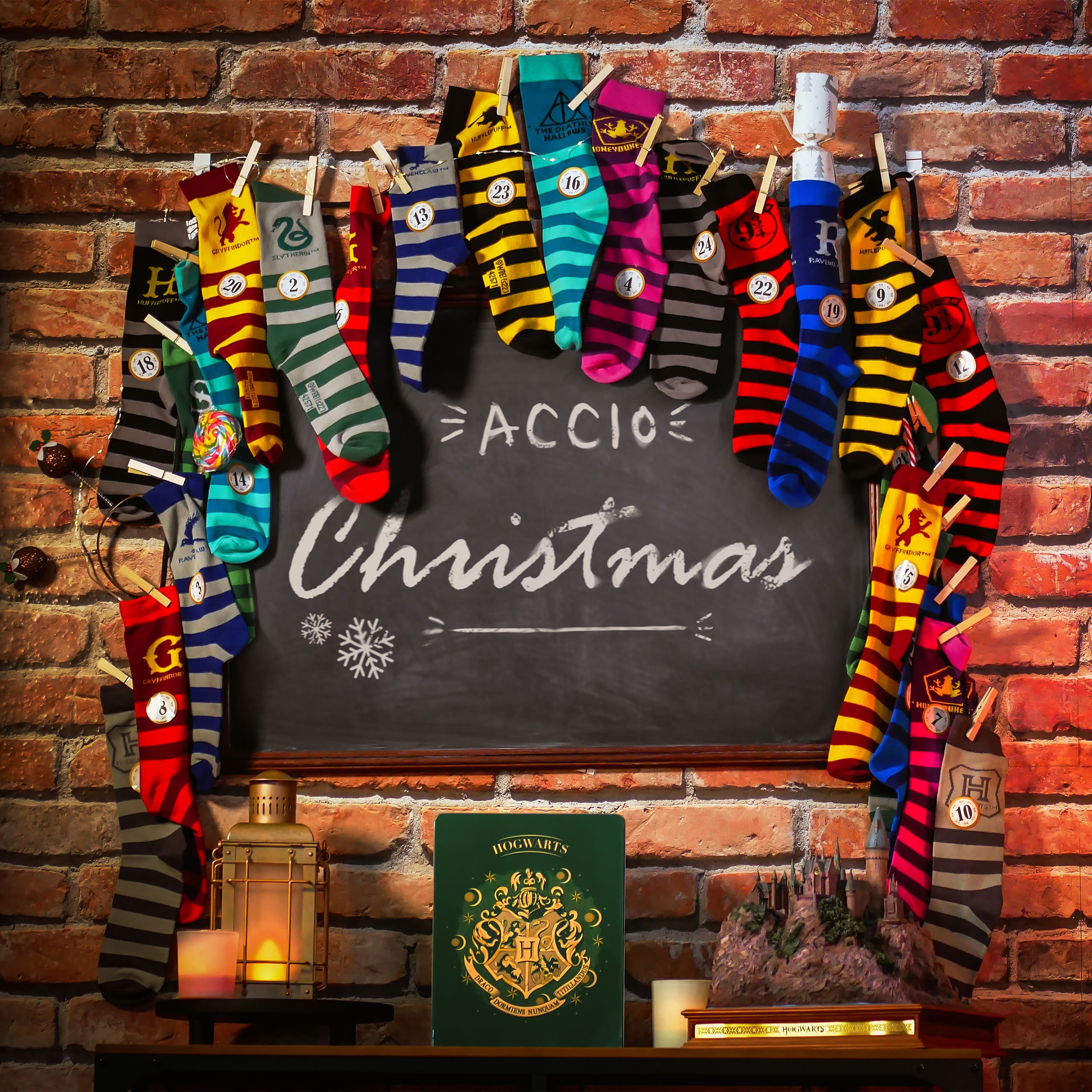 Immagine del prodotto Harry Potter - Calendario dell'Avvento di calze da riempire
