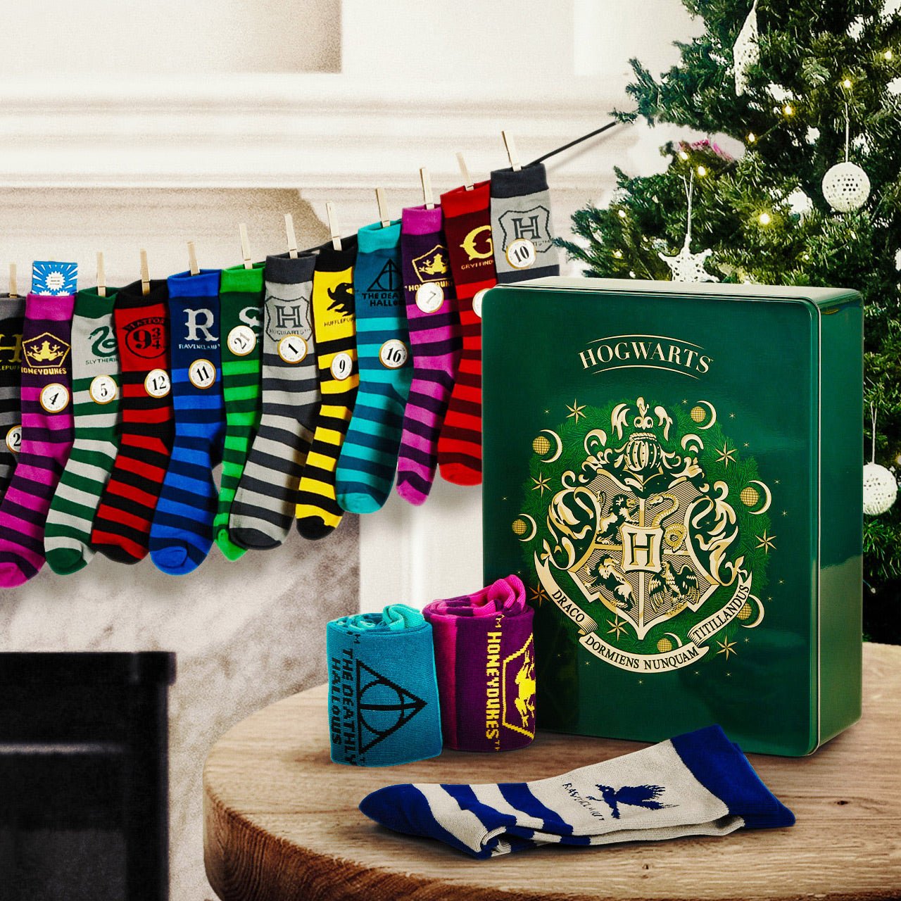 Immagine del prodotto Harry Potter - Calendario dell'Avvento di calze da riempire