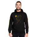 Immagine del prodotto Black Adam - Felpa con cappuccio da combattimento nera