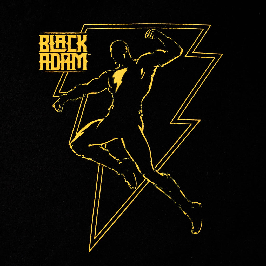 Immagine del prodotto Black Adam - Felpa con cappuccio da combattimento nera
