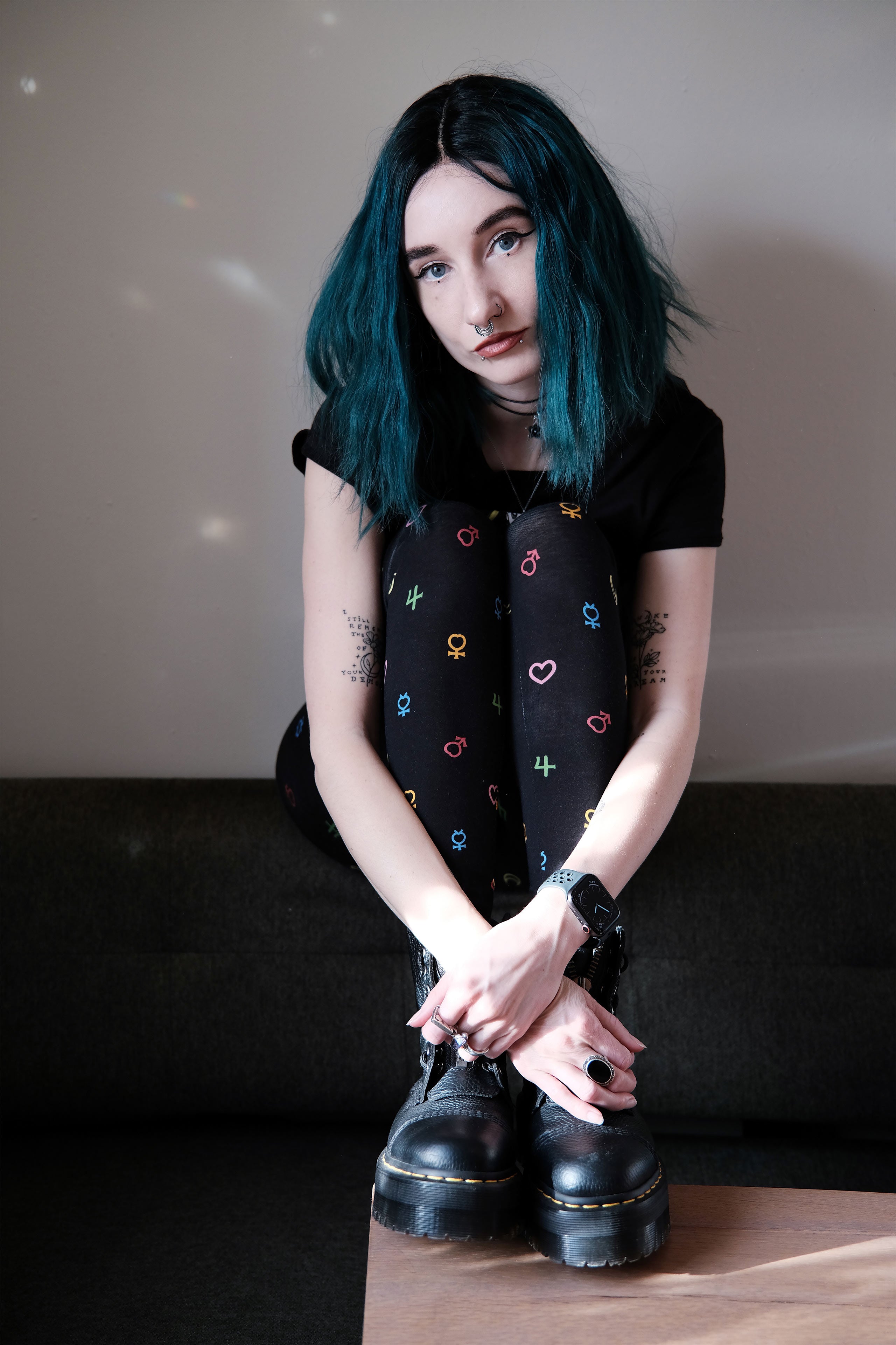 Immagine del prodotto Leggings simbolo Sailor Moon nero
