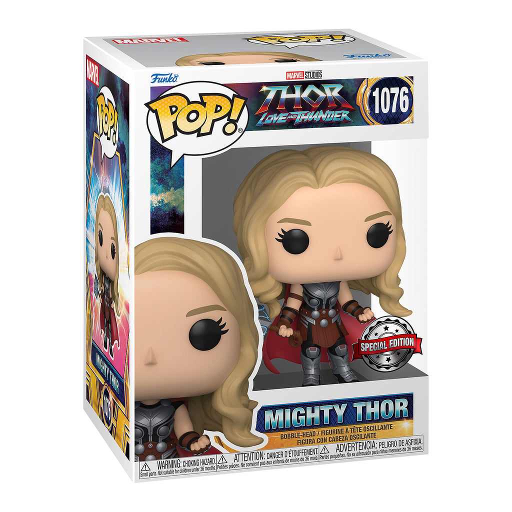 Immagine del prodotto Thor: Love and Thunder - Mighty Thor Funko Pop Figura con testa oscillante