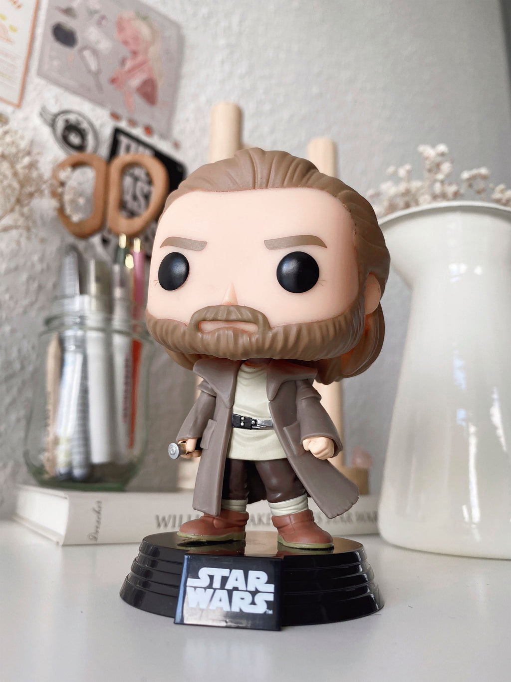 Immagine del prodotto Figura Funko Pop di Obi-Wan Kenobi con testa oscillante - Star Wars
