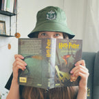 Immagine del prodotto Cappello con stemma di Serpeverde con motivo reversibile - Harry Potter