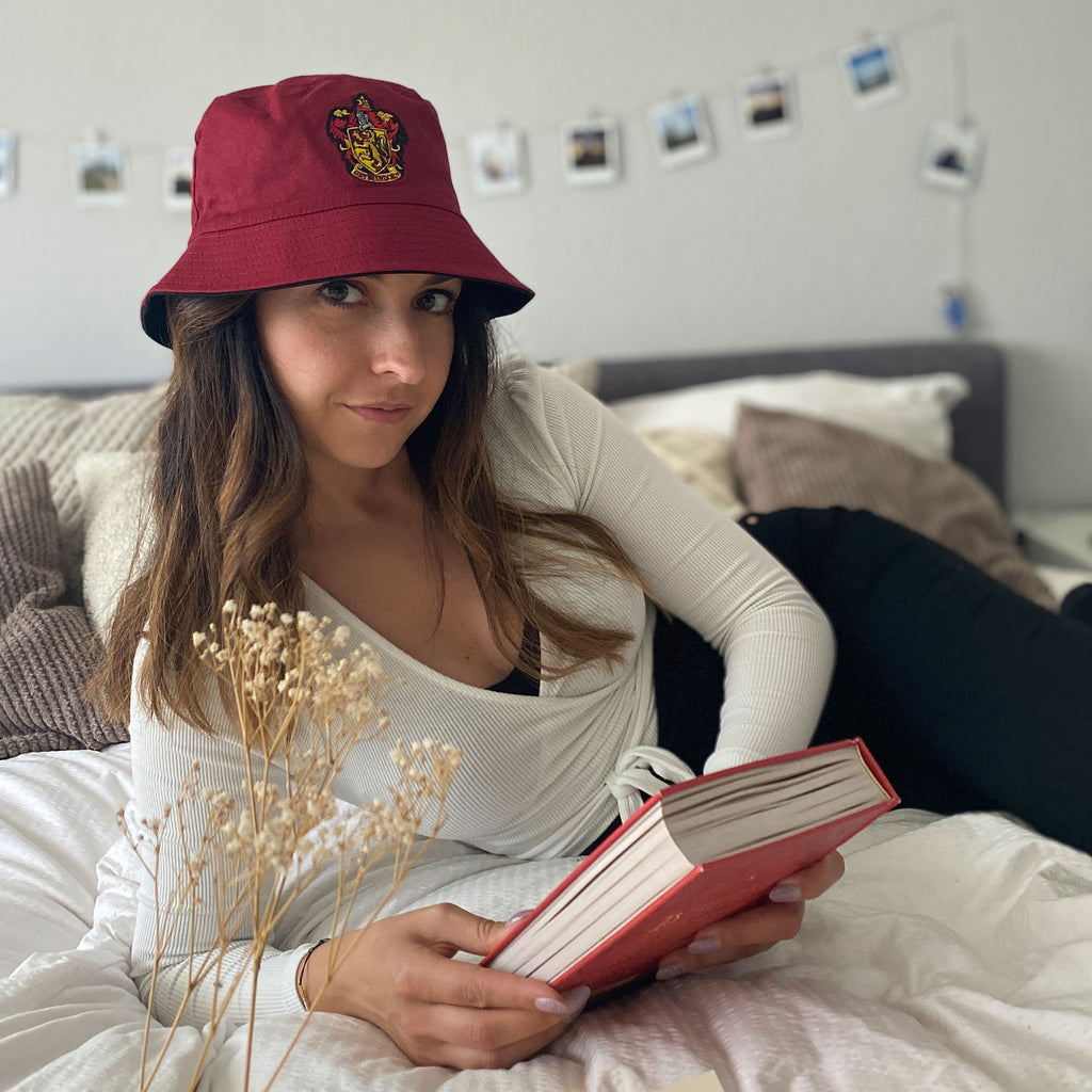 Immagine del prodotto Cappello con stemma Gryffindor con motivo reversibile - Harry Potter