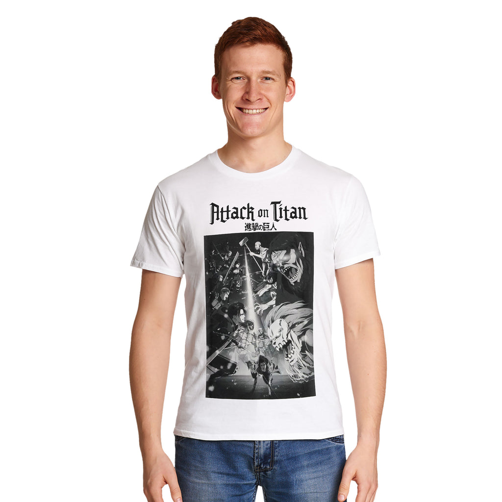 Immagine del prodotto Attack on Titan - Stagione 4 T-shirt poster bianca