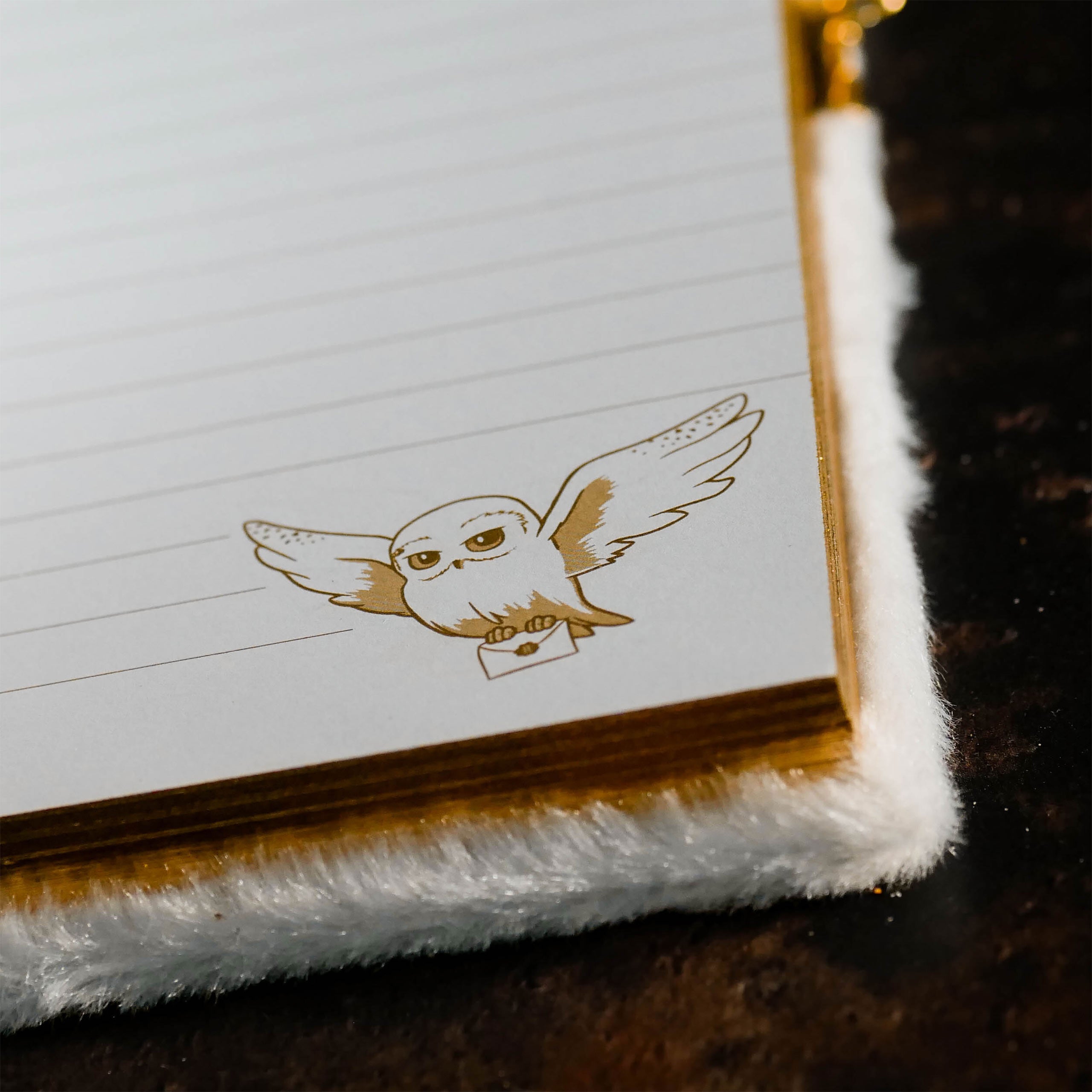 Immagine del prodotto Harry Potter - Quaderno di Peluche Hedwig A5 con Lucchetto