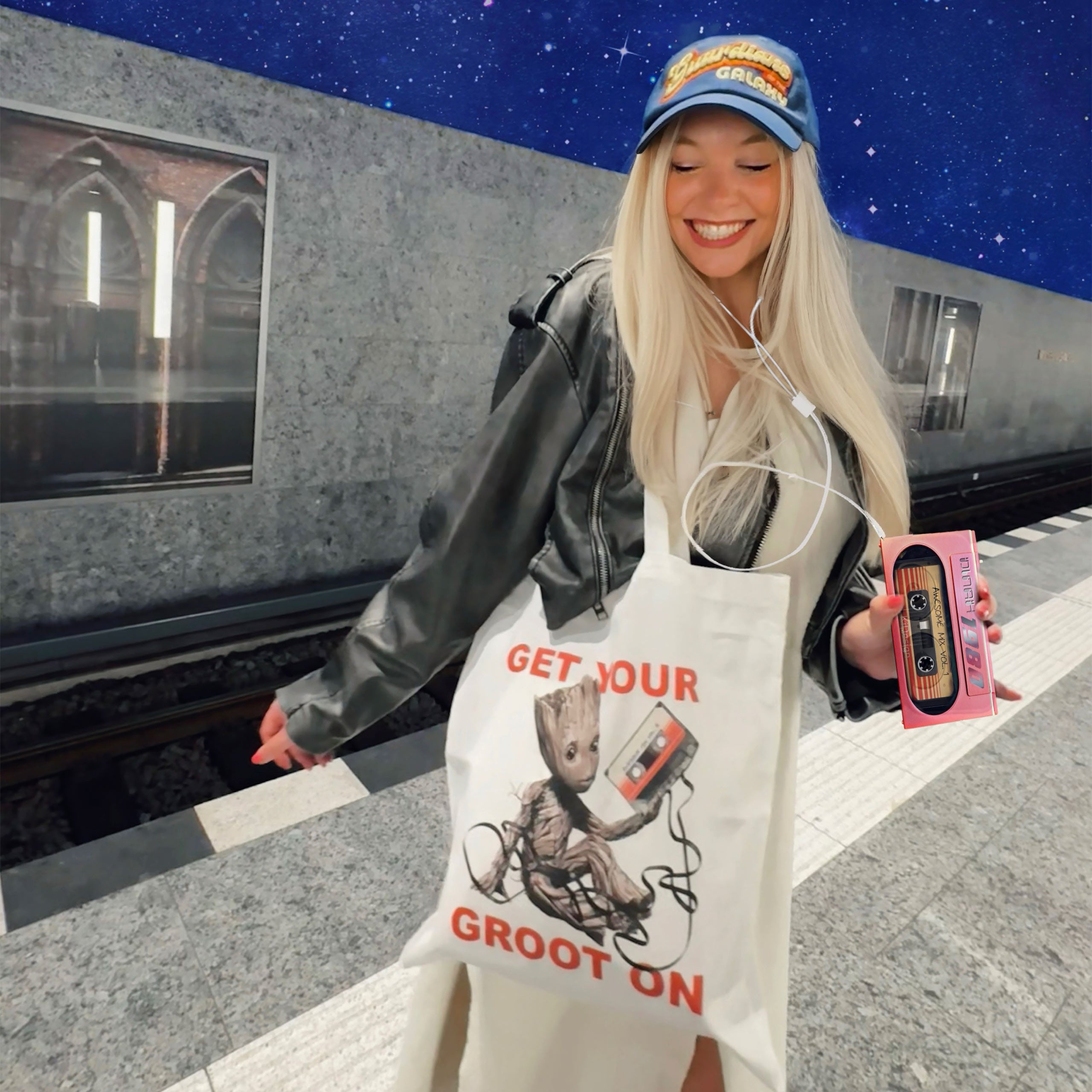 Immagine del prodotto Guardiani della Galassia - Prendi il tuo Groot su borsa di juta