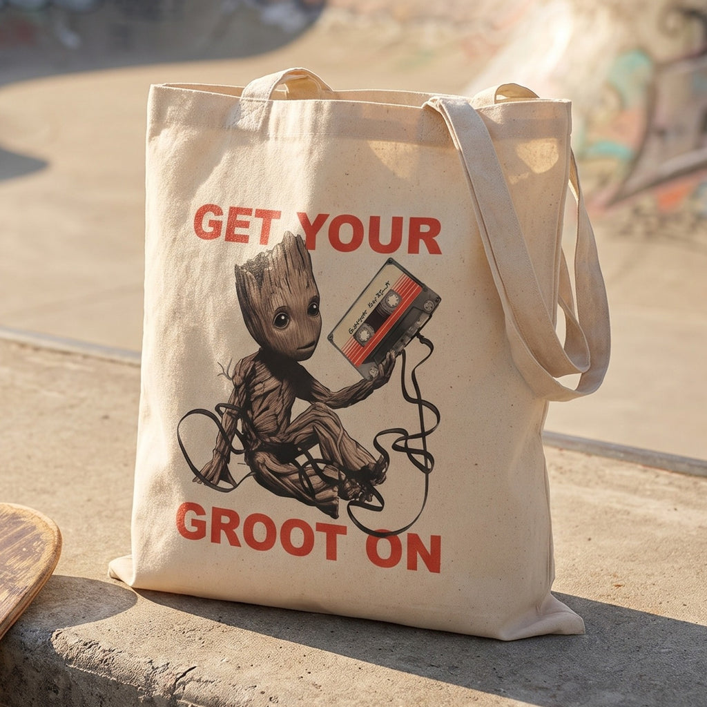 Product image Guardians of the Galaxy - Get Your Groot On Jute Bag
