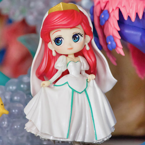 Immagine del prodotto Ariel - La Sirenetta in abito bianco Q Posket Figura 7 cm Versione E