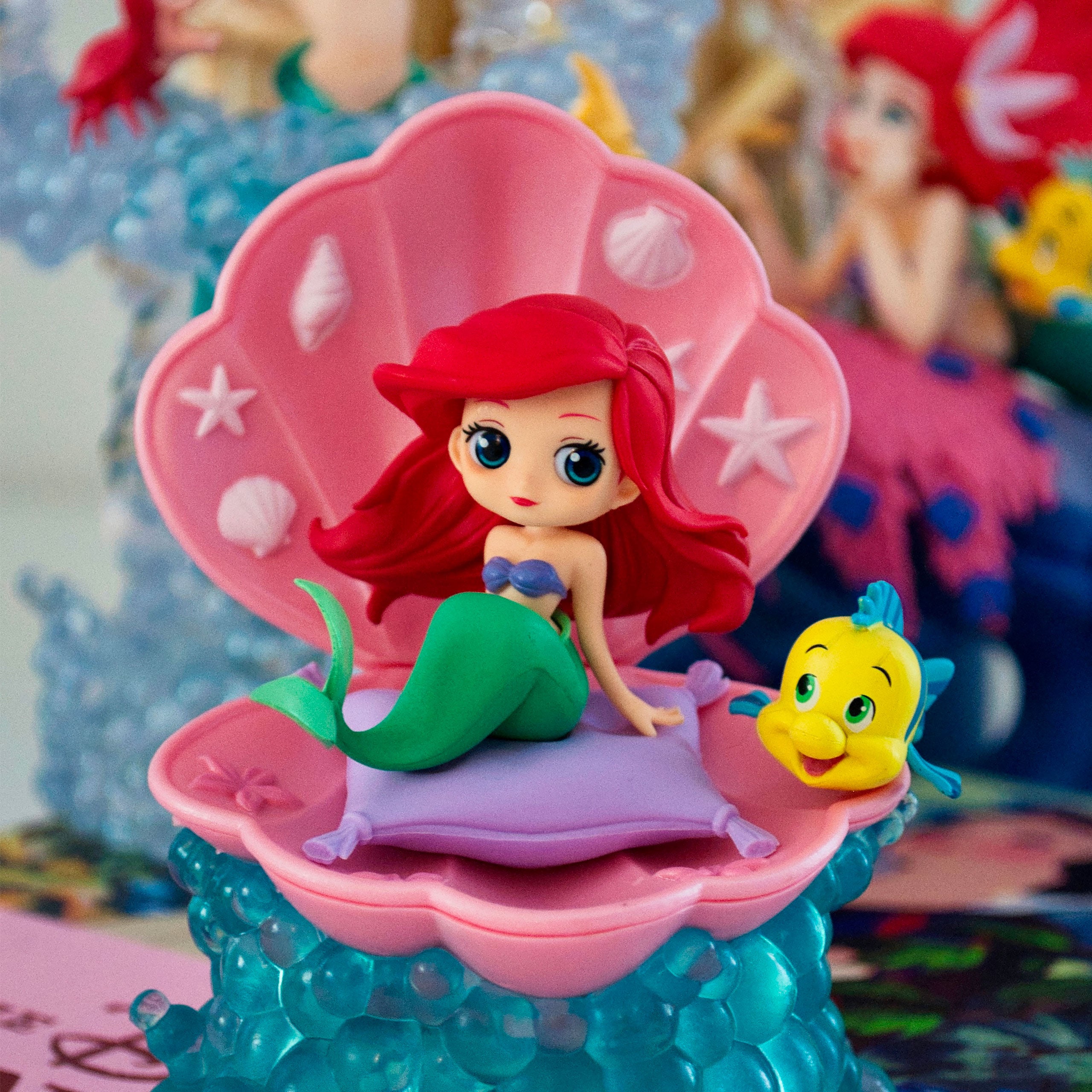 Immagine del prodotto Ariel - La sirenetta con conchiglia Q Posket Figura Versione A