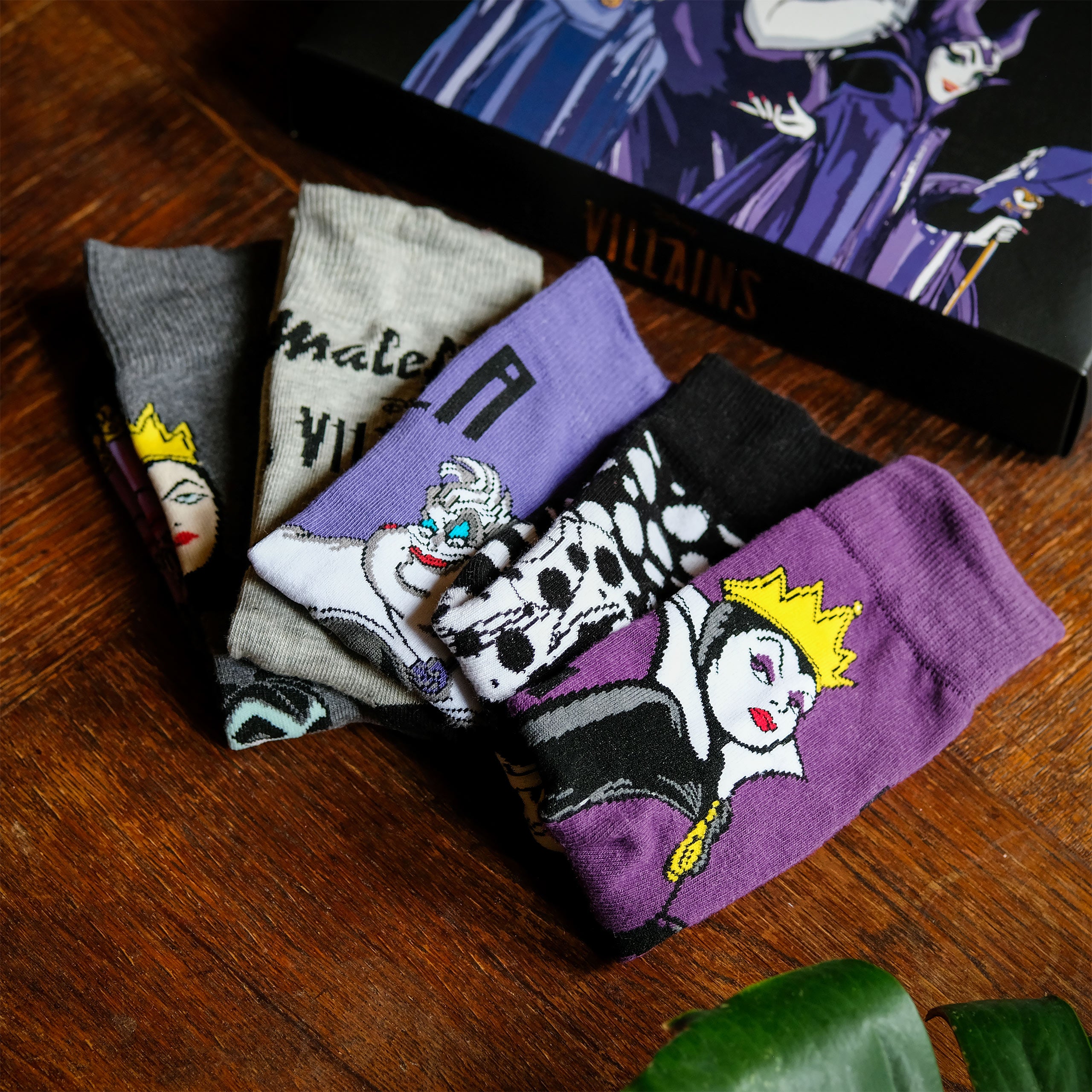 Immagine del prodotto Set di 5 calzini Disney Villains