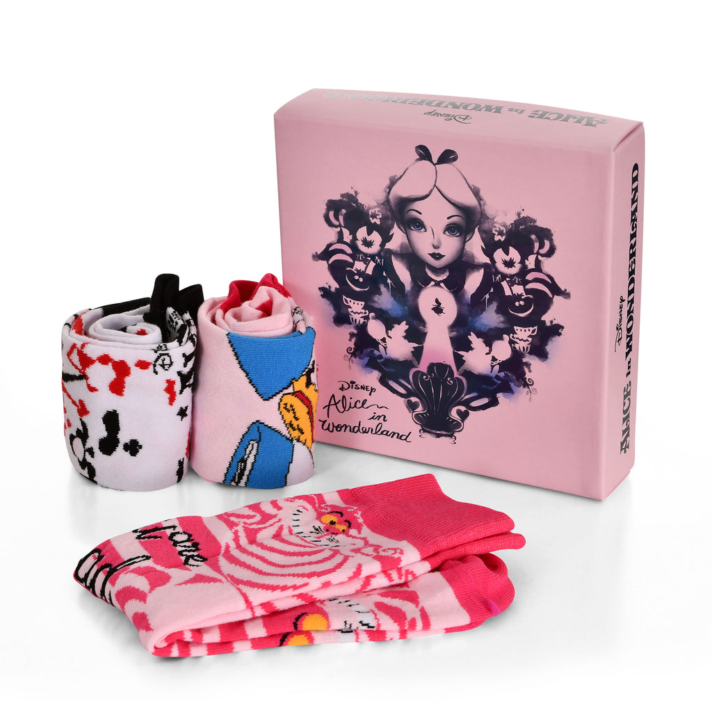 Product image Alice in Wonderland Socks 3 Piece Set