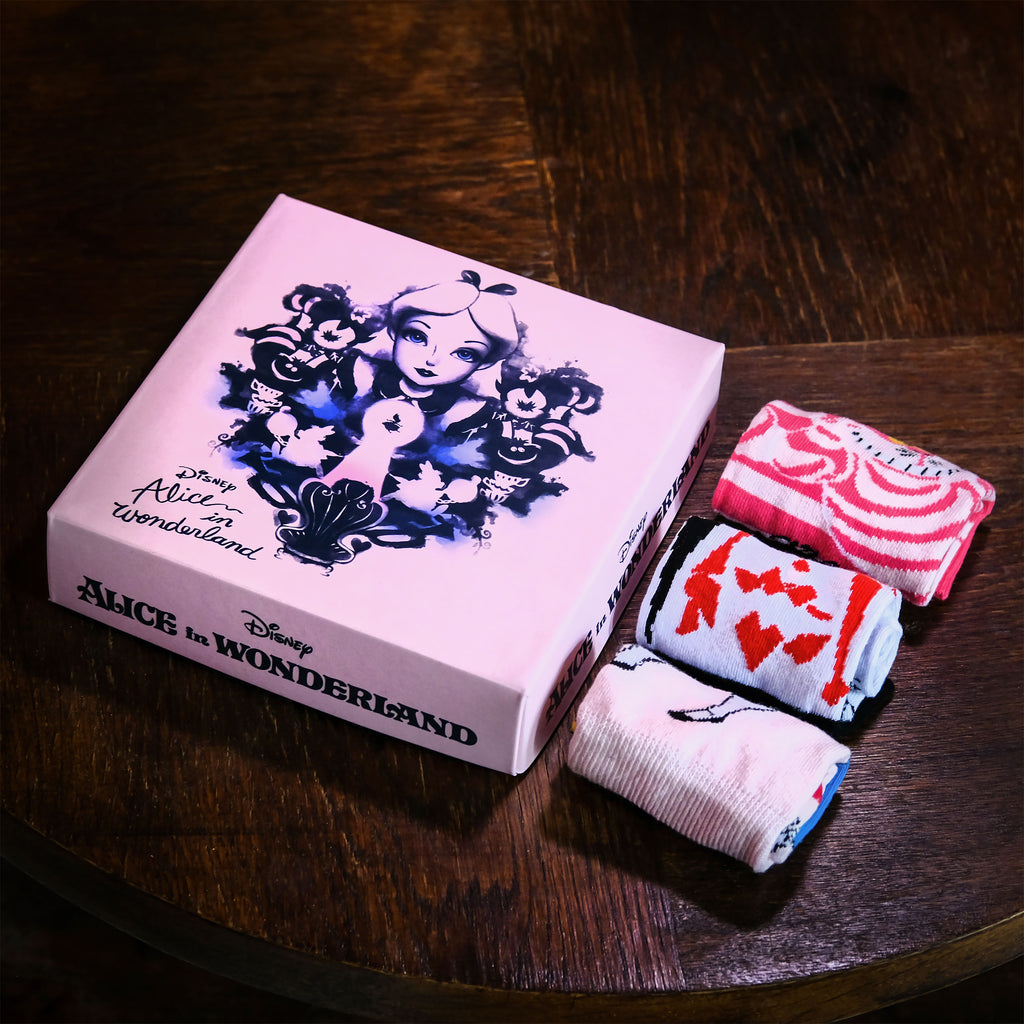 Product image Alice in Wonderland Socks 3 Piece Set