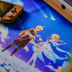 Immagine del prodotto Genshin Impact - Tappetino per mouse Aether & Lumine