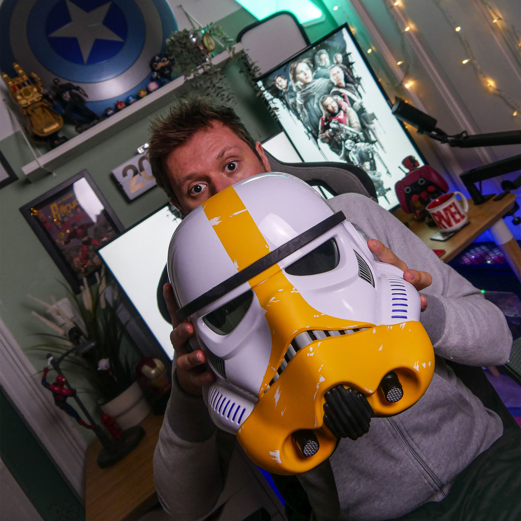 Immagine del prodotto Star Wars - Replica del casco da Stormtrooper d'Artiglieria con modulatore vocale