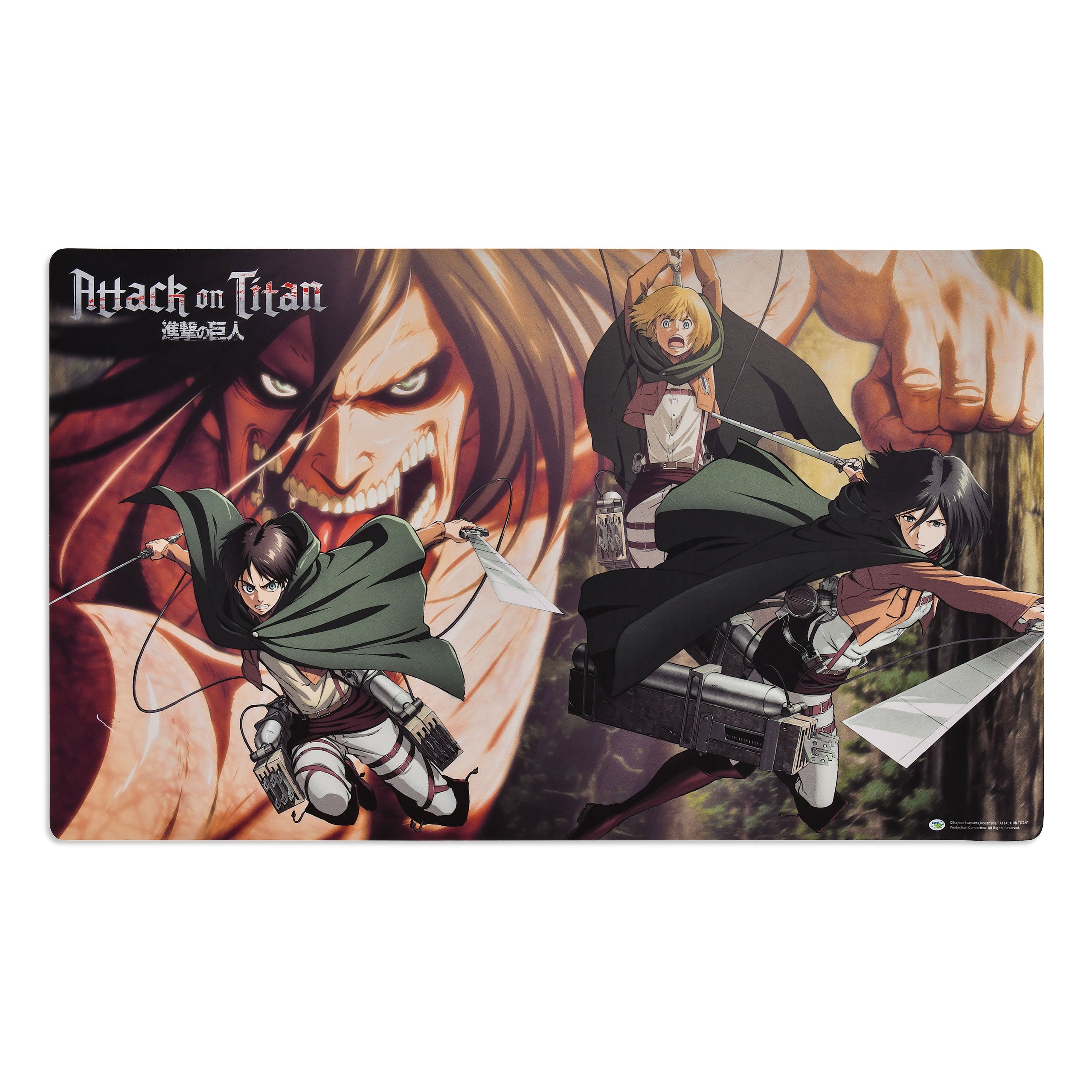 Immagine del prodotto Attack on Titan - Eren, Mikasa & Armin Mousepad