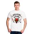 Immagine del prodotto Stranger Things - T-shirt bianca con logo Hellfire Club