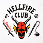 Immagine del prodotto Stranger Things - T-shirt bianca con logo Hellfire Club