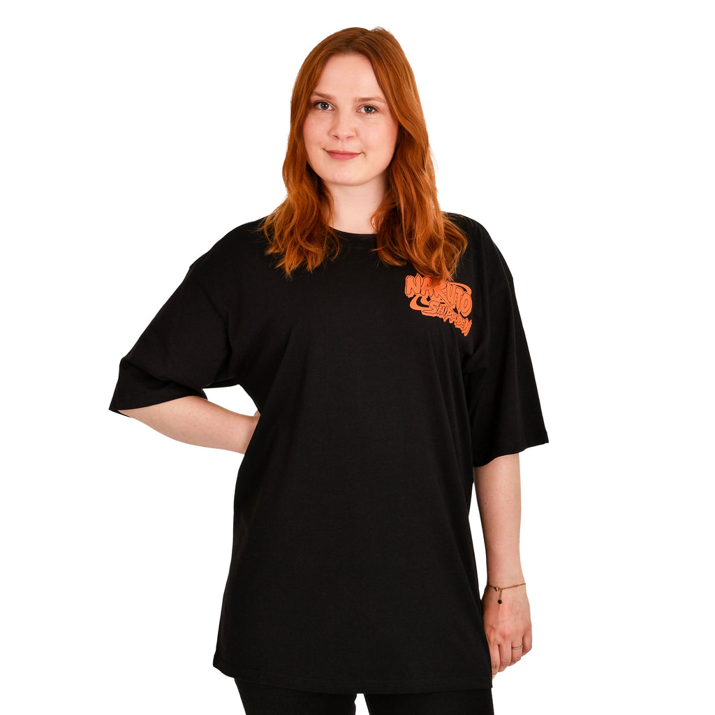 Immagine del prodotto Naruto Shippuden - T-shirt Oversize Gruppo nero