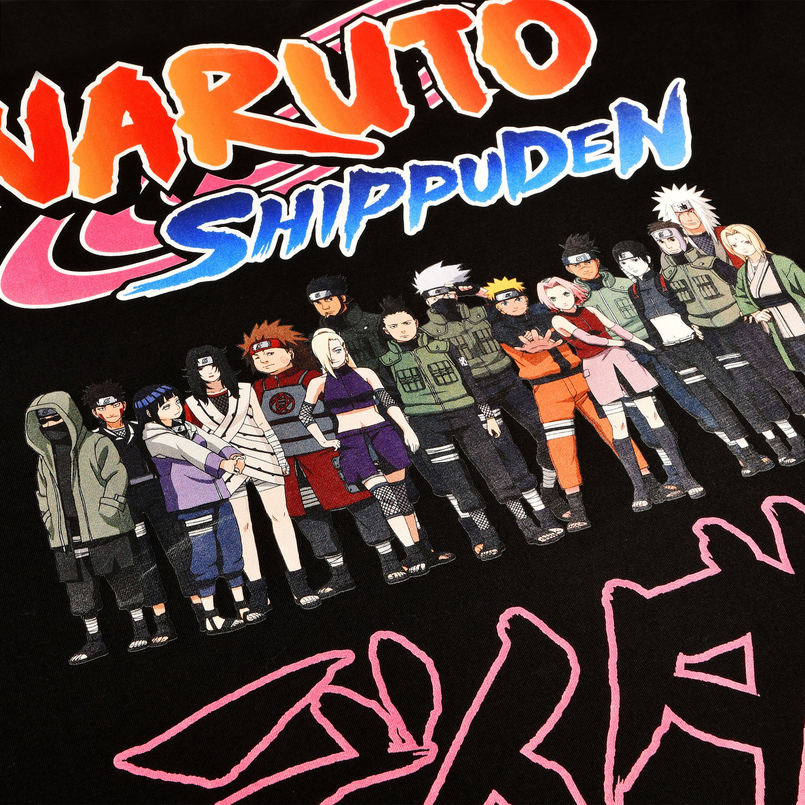 Immagine del prodotto Naruto Shippuden - T-shirt Oversize Gruppo nero