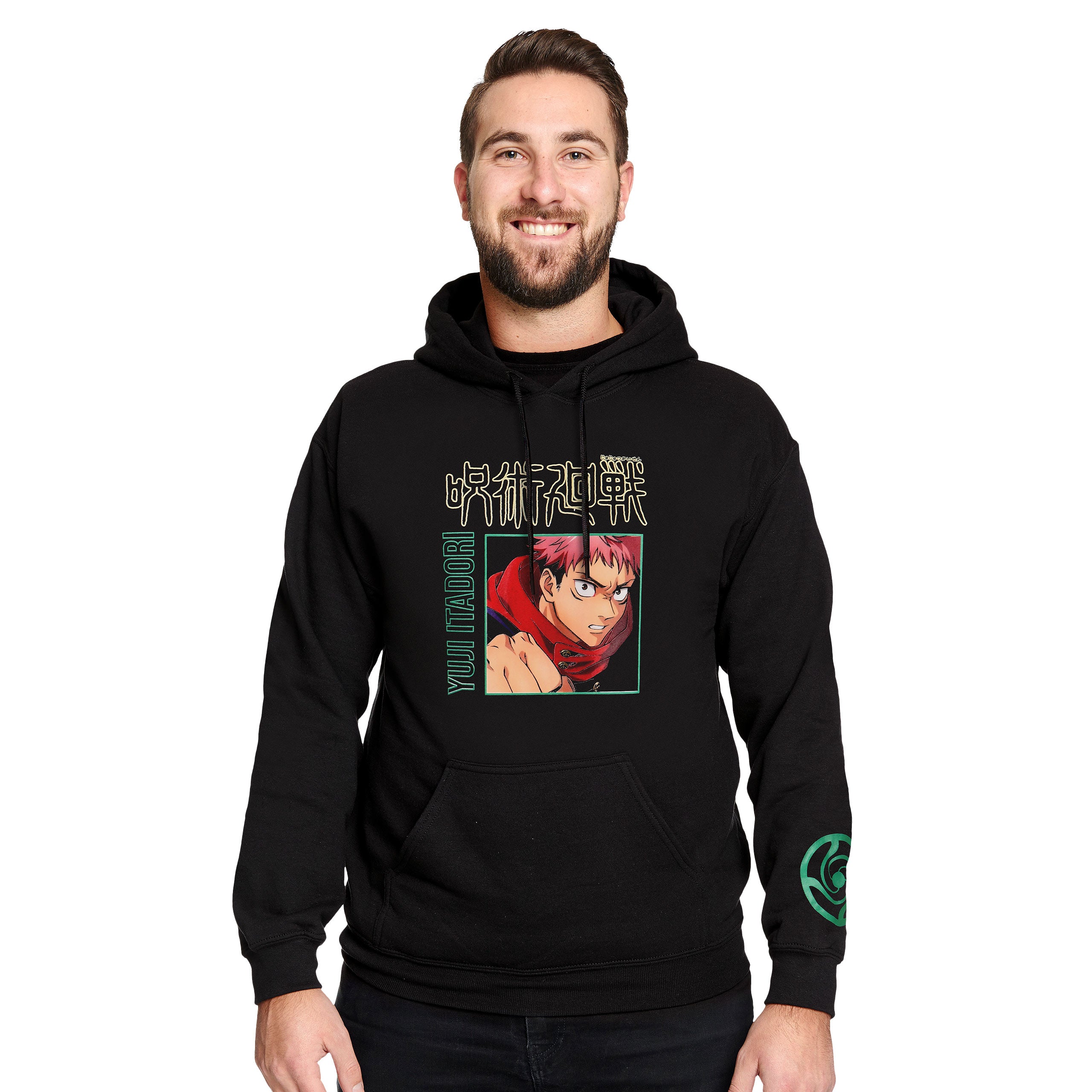 Product image Jujutsu Kaisen - Yuji Itadori Hoodie with hood black