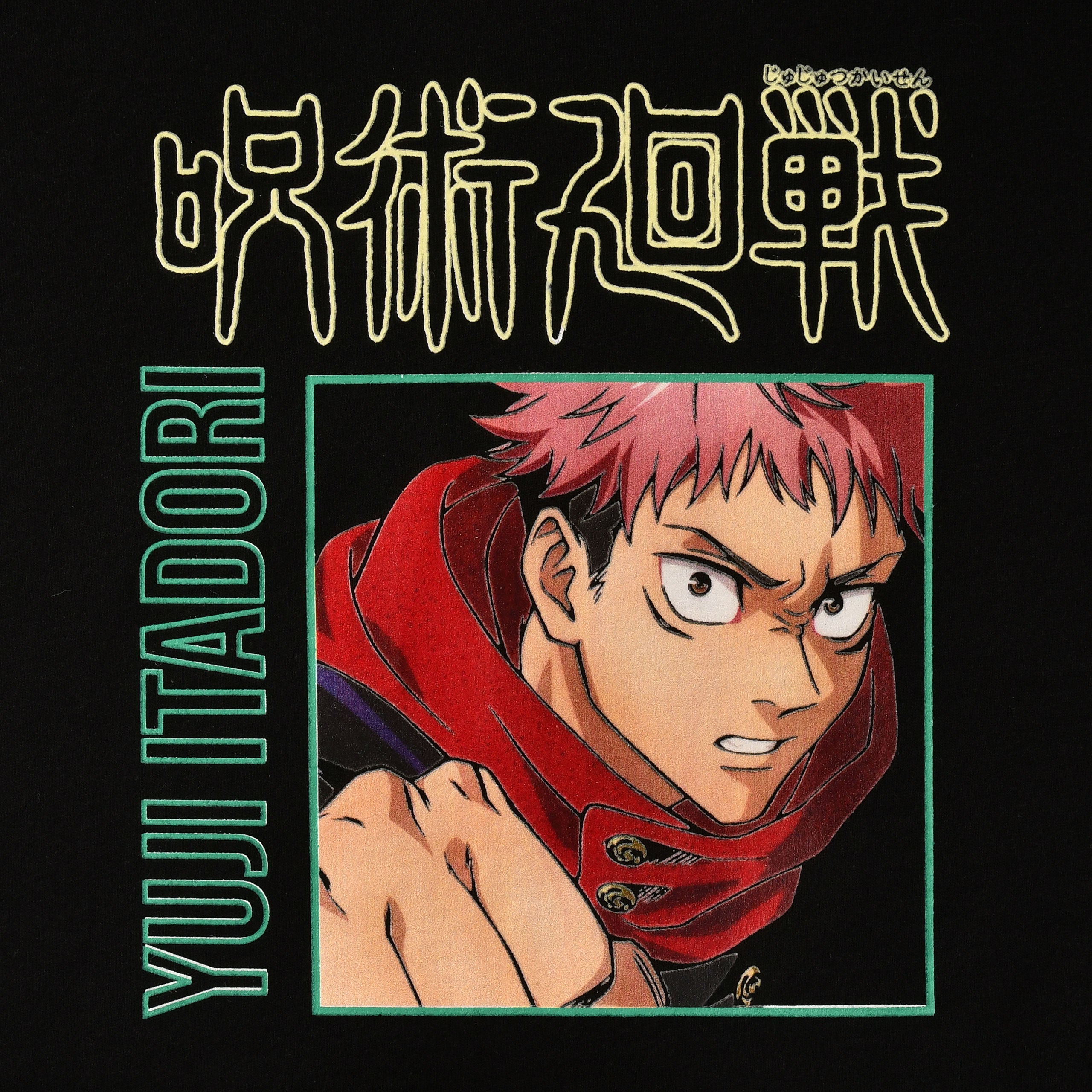 Product image Jujutsu Kaisen - Yuji Itadori Hoodie with hood black