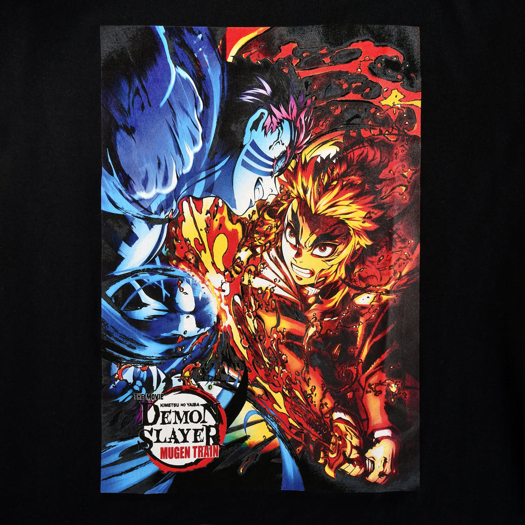 Immagine del prodotto Demon Slayer - Maglietta nera Rengoku vs. Akaza