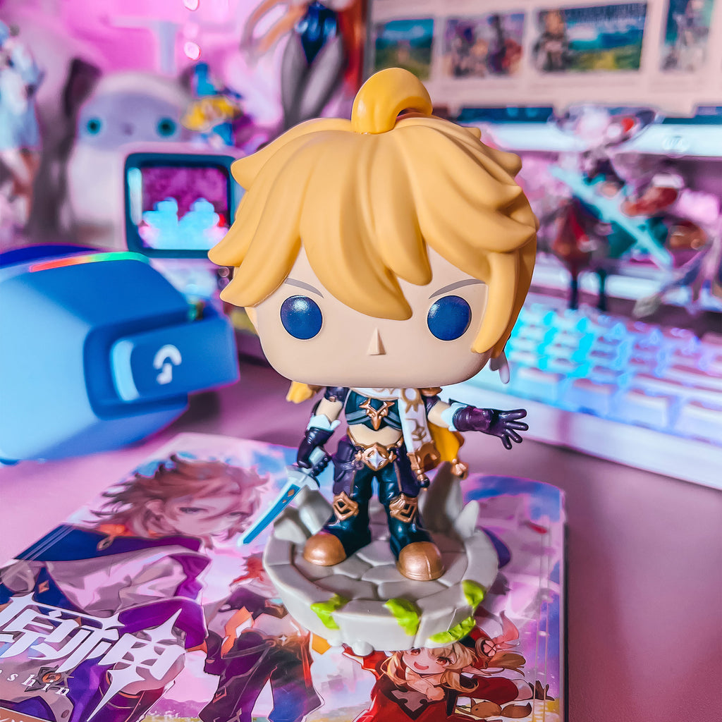 Immagine del prodotto Genshin Impact - Aether Funko Pop figura con testa oscillante