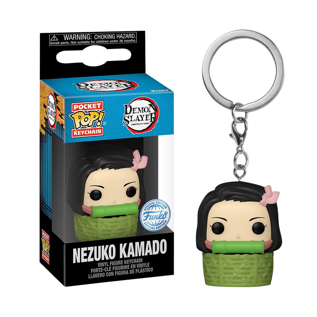 Product image Demon Slayer - Nezuko's Basket Funko Pop Keychain