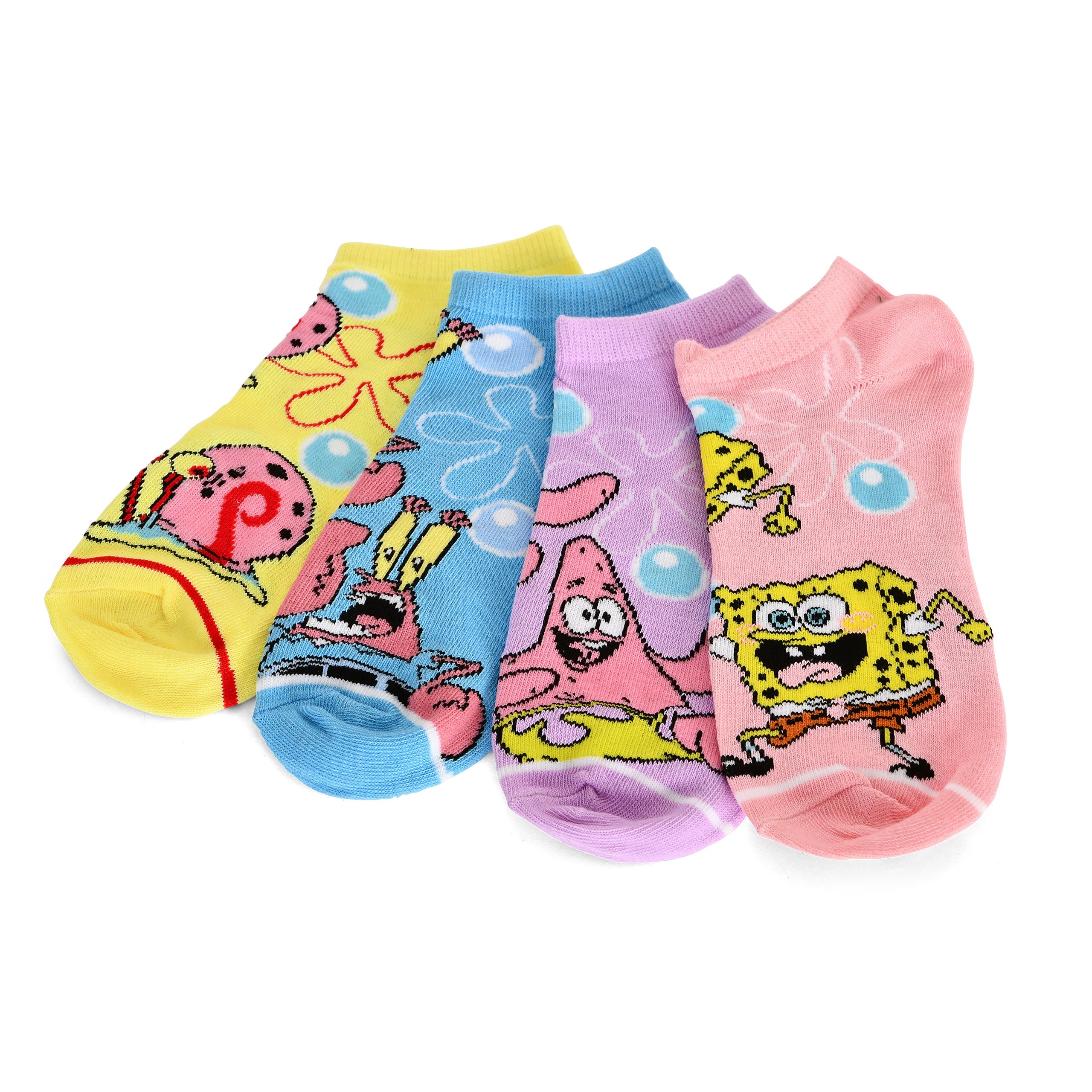 Immagine del prodotto SpongeBob - Set di 4 calzini da ginnastica Friends