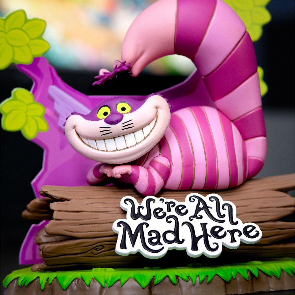 Immagine del prodotto Figura Diorama Tutti Matti Qui del Gatto del Cheshire - Alice nel Paese delle Meraviglie