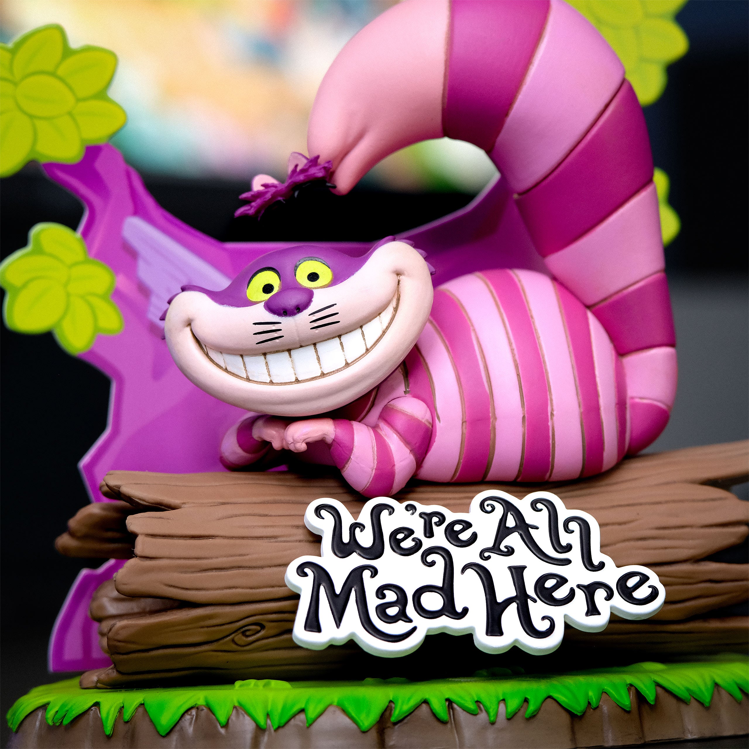 Immagine del prodotto Figura Diorama Tutti Matti Qui del Gatto del Cheshire - Alice nel Paese delle Meraviglie